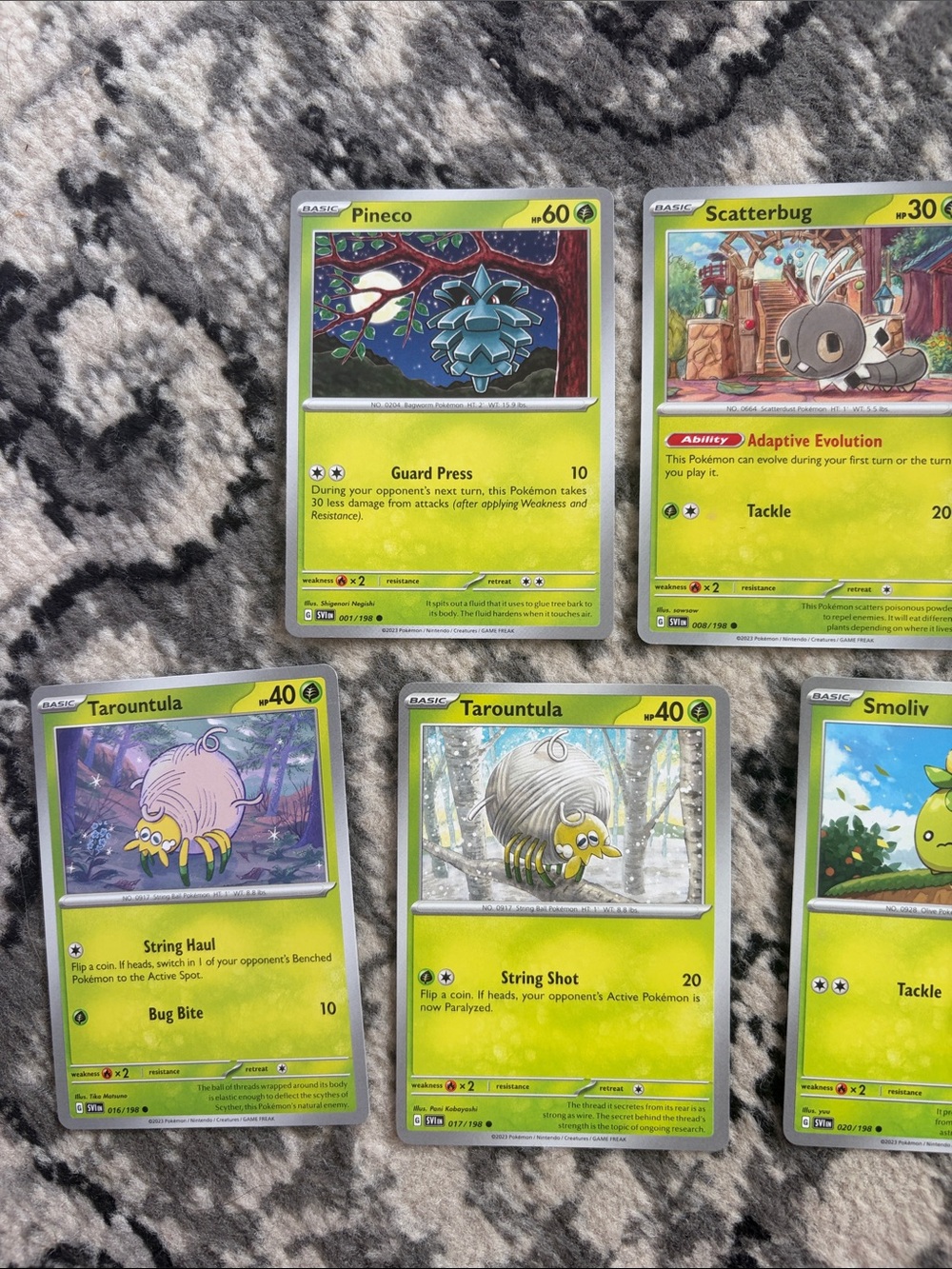Large Scarlet & Violet Base Lot | 70 Unique Cards | Complete Starter Collection - Picture 3 of 15